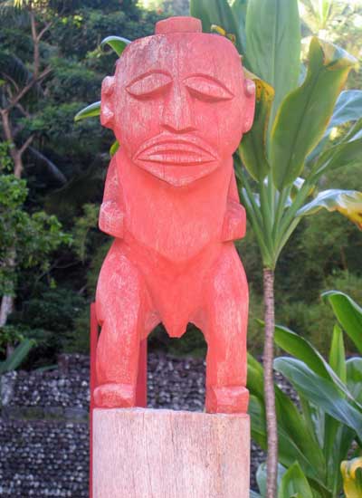 sculpture tahitienne