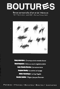 Boutures, couverture, volume 1, nº 4